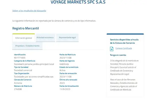 Развод Voyage Markets Развод Voyage Markets