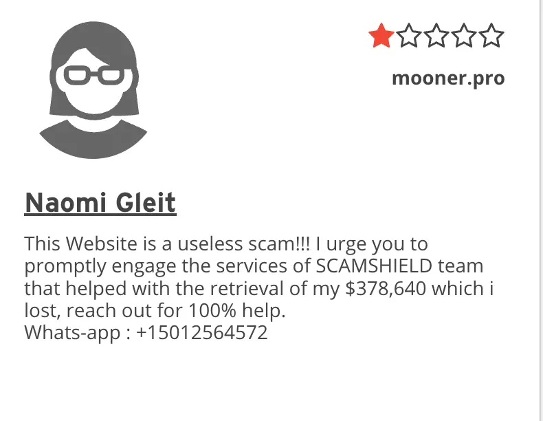 отзывы людей о Mooner