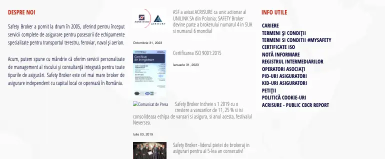 Safety Broker инфо о сайте обзор на Safety Broker