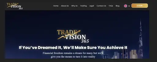 Брокер-мошенник Tradevision365