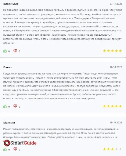 Отзывы о Esperio Org Отзывы о Esperio Org