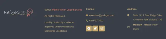 информация о Patford‑Smith Legal Services