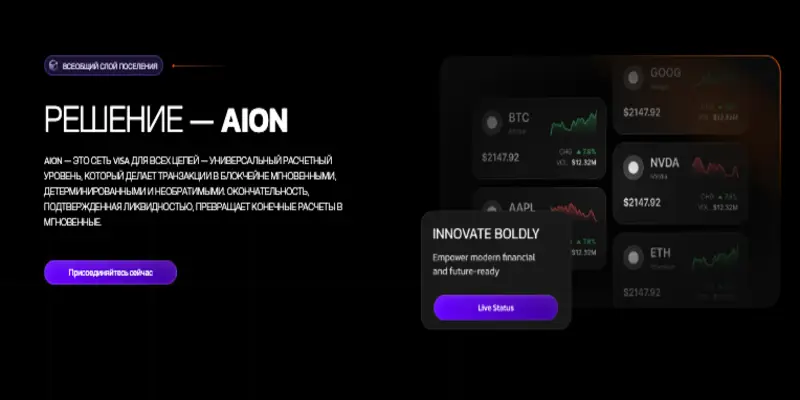 AION Layer инфо о сайте обзор сайта AION Layer