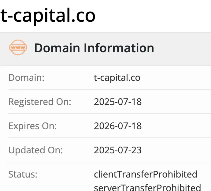 T‑Capital домен домен T‑Capital