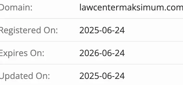 ООО «Юридический Центр “Максимум”» домен  домен ООО «Юридический Центр “Максимум”»