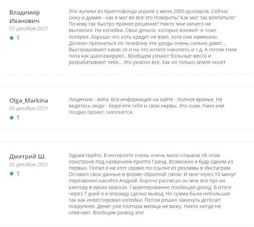 Как работает развод на сайте crypto-grantltd.com