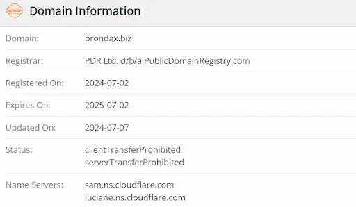 О лохотроне brondax.biz О лохотроне brondax.biz