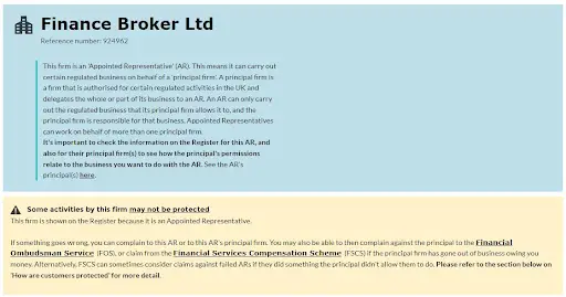 Finance Broker Limited Finance Broker Limited