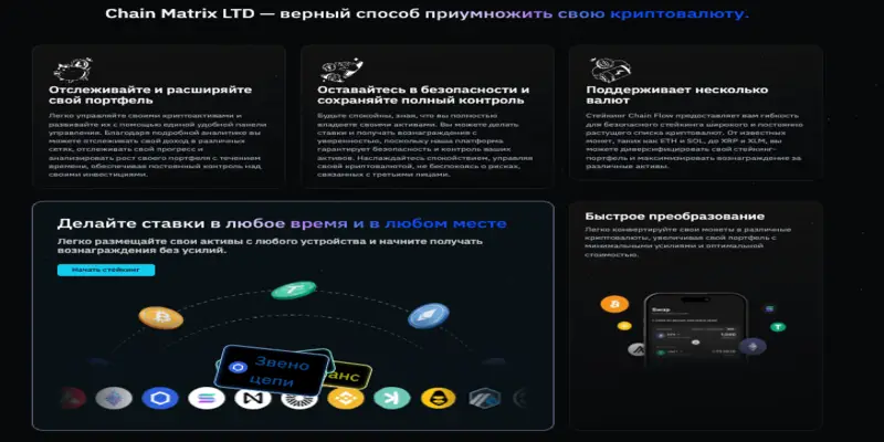 Chain Matrix LTD ChainsMatrix инфо о проекте обзор на Chain Matrix LTD ChainsMatrix