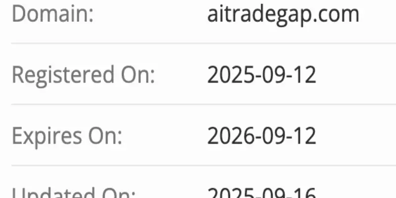 домен Ai Trade Gap