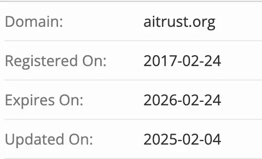 AiTrust Π΄ΠΎΠΌΠ΅Π½ Π΄ΠΎΠΌΠ΅Π½ AiTrust