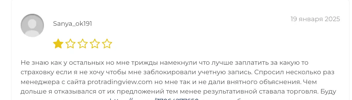 настоящие отзывы про ProTradingView реальные отзывы о ProTradingView