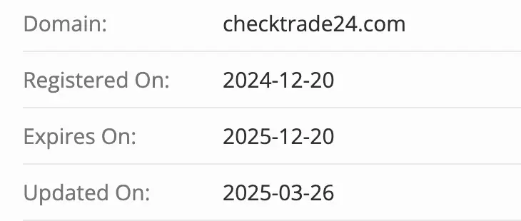 домен CheckTrade24