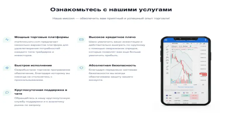 Mark Nexus Inc инфо о бирже обзор на Mark Nexus Inc