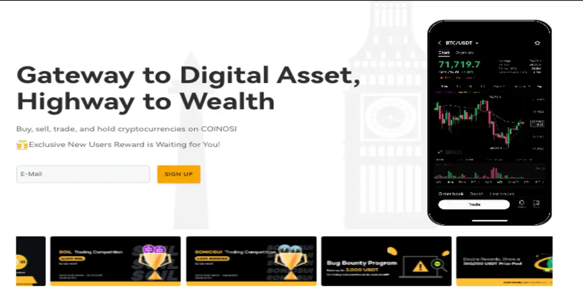 COINOSI информация о проекте обзор на COINOSI