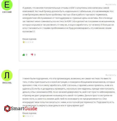 Отзывы Kafl Отзывы Kafl