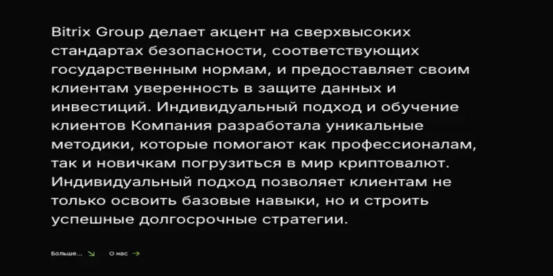 Bitrix Group обзор проекта информация о Bitrix Group