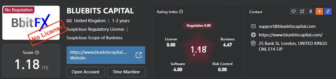 Bluebits Capital брокер
