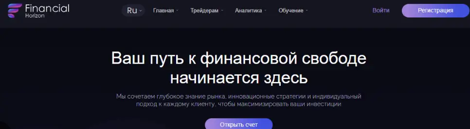 Horizon Invest Group / Financial‑Horizon инфо о сайте обзор на Horizon Invest Group / Financial‑Horizon