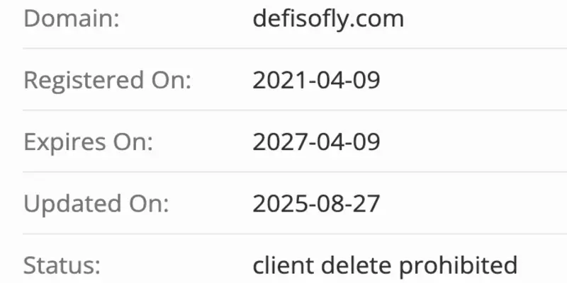 Defisofly домен  домен Defisofly