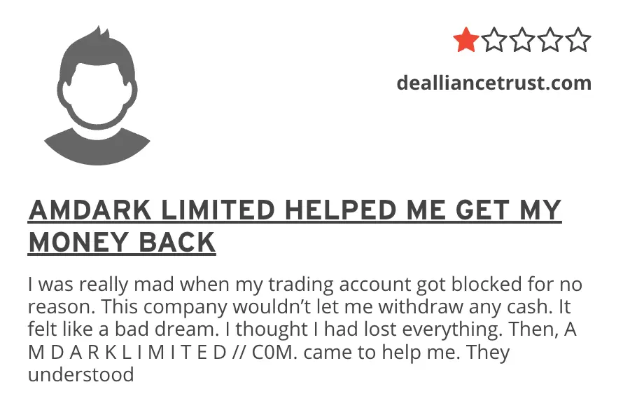 отзывы о Alliance Trust Alliance Trust отзыв