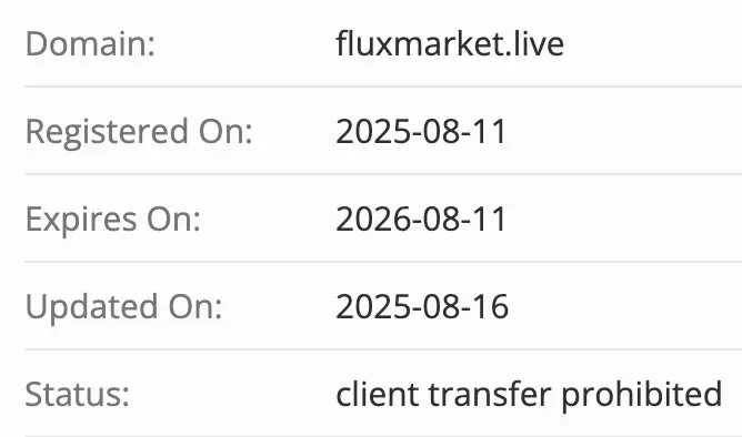 домен Flux market