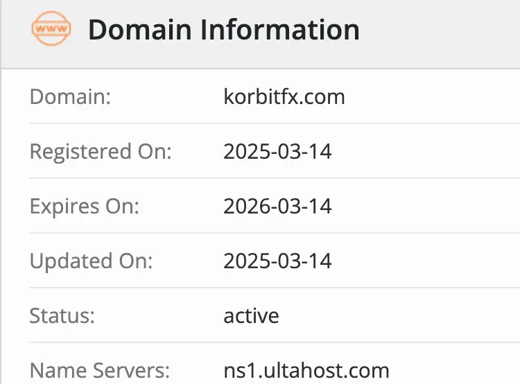 Korbitfx проверка домена