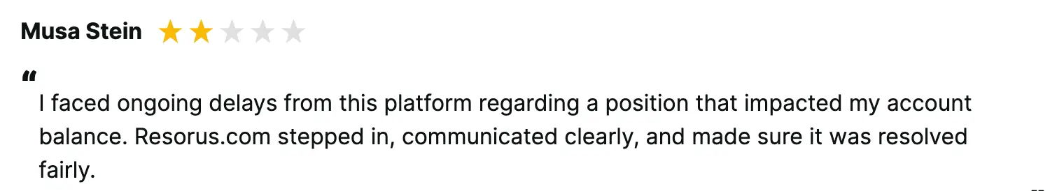 Soros Trading отзыв клиента отзыв о Soros Trading