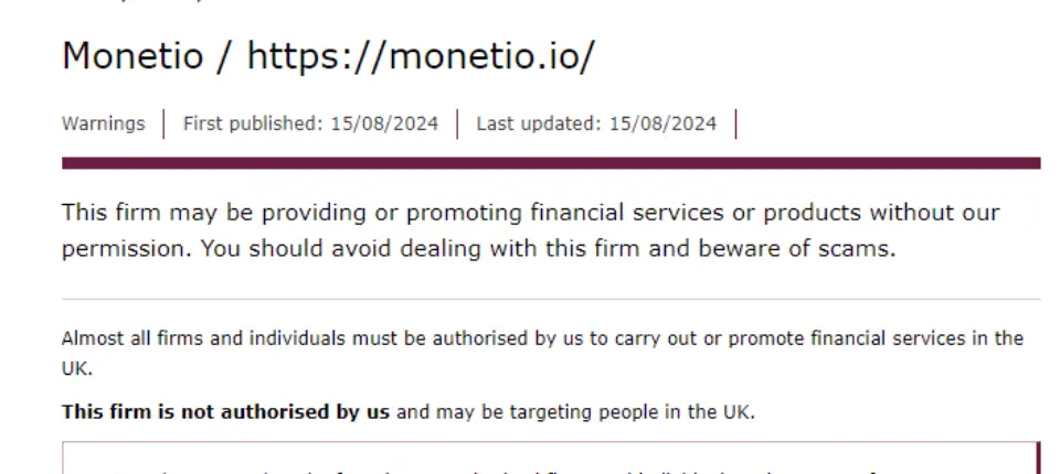 Monetio мошенники