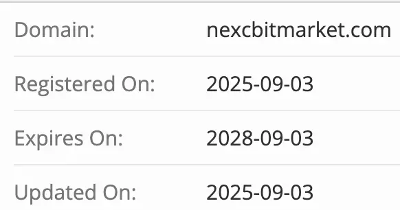 Nexcbit Markets домен домен Nexcbit Markets