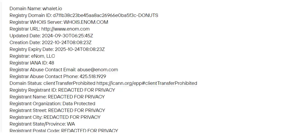 Whalet LTD скам