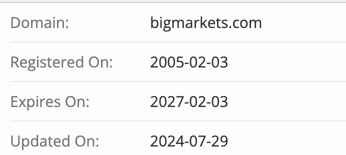 BigMarkets Π΄ΠΎΠΌΠ΅Π½ Π΄ΠΎΠΌΠ΅Π½ BigMarkets