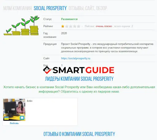 Social Prosperity Отзывы Social Prosperity Отзывы