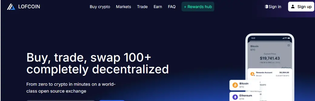 инфо сайта LOFCOIN