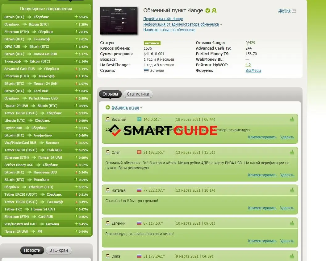 4ange отзывы