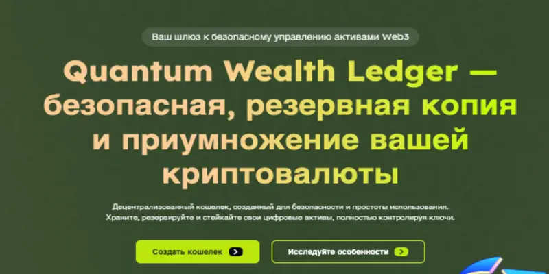 что известно? Quantum Wealth Ledger