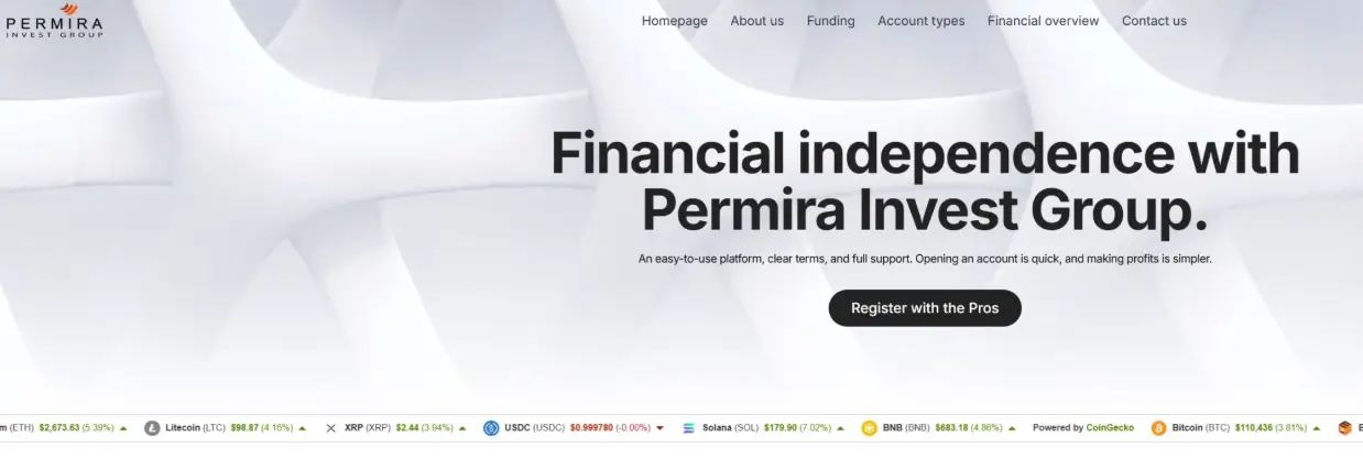 инфо сайта Permira Invest Group