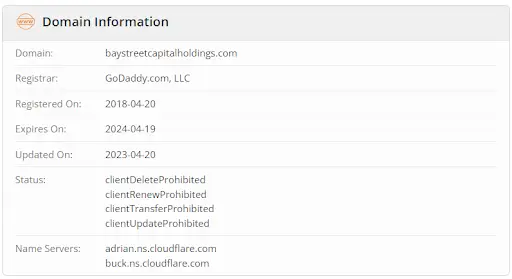 Bay Street Capital Holdings обзор