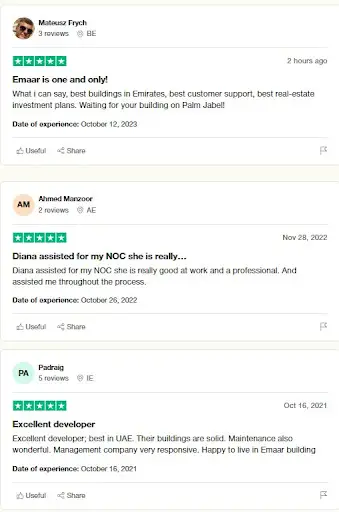 Отзывы об Emaar Properties Отзывы об Emaar Properties