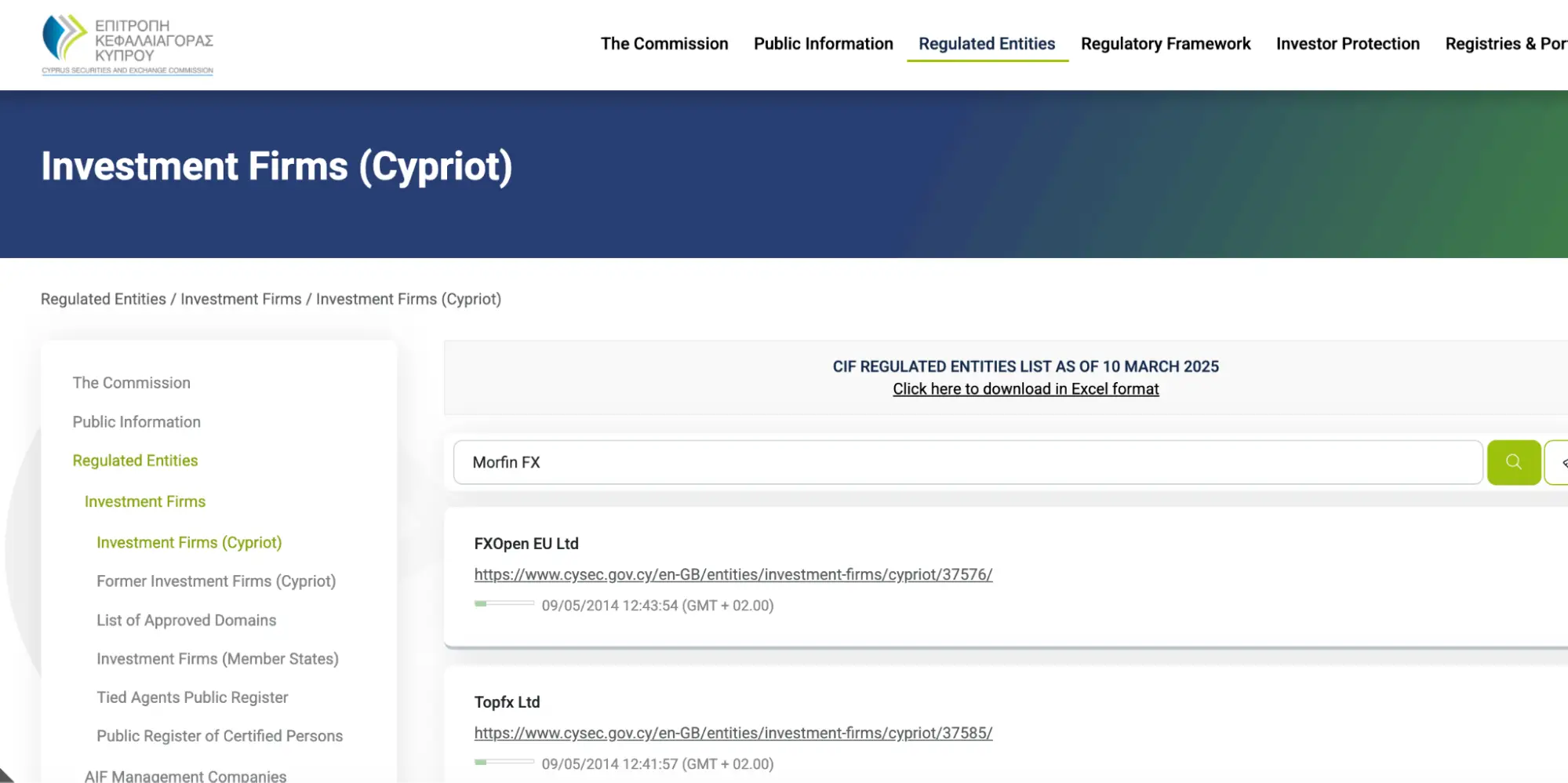 скам Morfin FX LLC