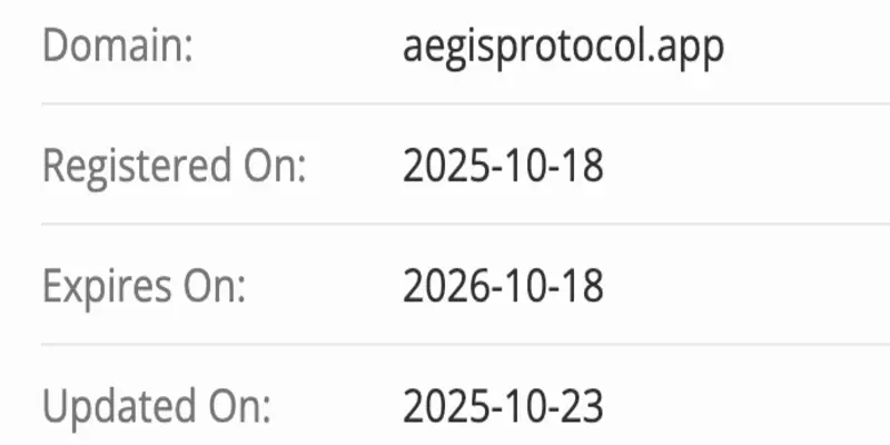 Aegis Protocol домен домен Aegis Protocol
