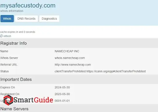 My Safe Custody СКАМ My Safe Custody СКАМ