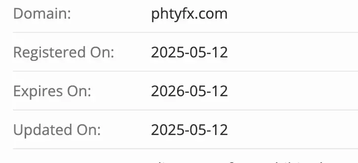 PHTY домен домен PHTY