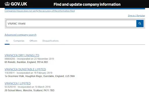 Сайт VRANC World Сайт VRANC World