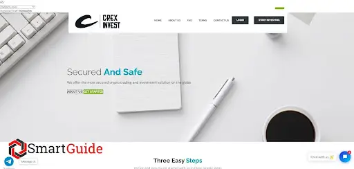 Фейковый брокер Crex Invest Фейковый брокер Crex Invest