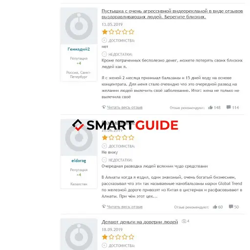 Отзывы о Global Trend