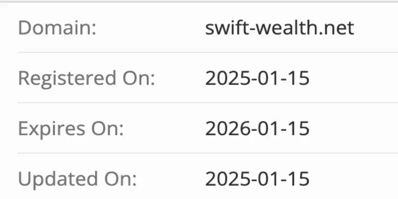 Swift Wealth домен домен Swift Wealth