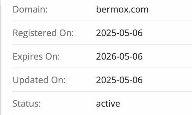 дломен Bermox
