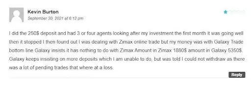 Отзывы о Galaxy Trade Отзывы о Galaxy Trade