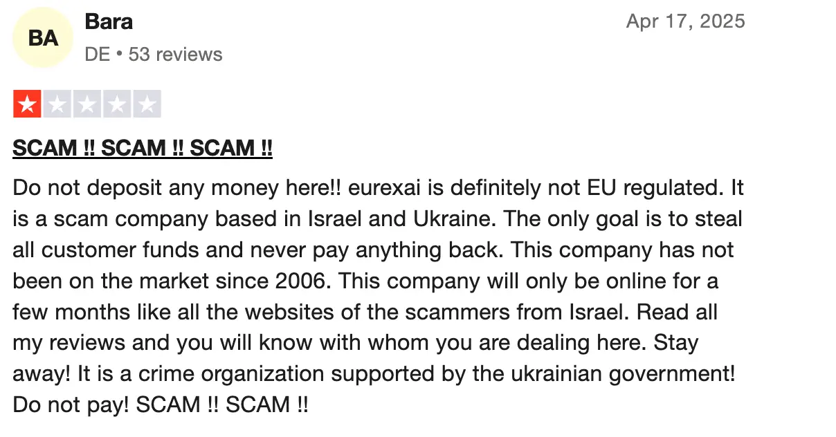 EurexAI отзывы людей